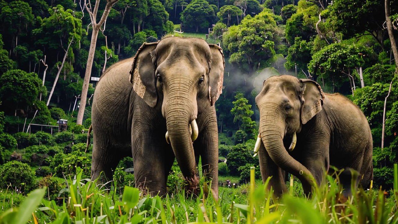 Elephants Thailand