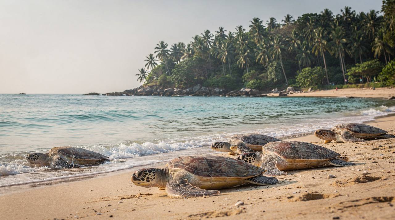 Обитание черепах на Пхукете: где и когда их можно встретить